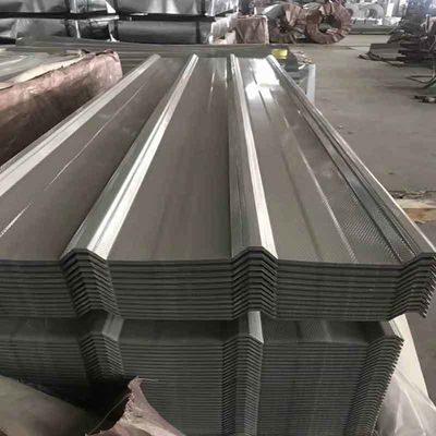 Hojas de techo PPGI de flexión Hojas de acero galvanizado para techos corrugados