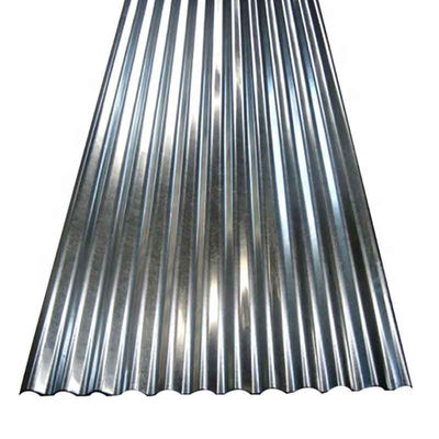 Grado de zinc de acero laminado en frío de estaño ondulado de techo galvanizado de chapa de acero marino