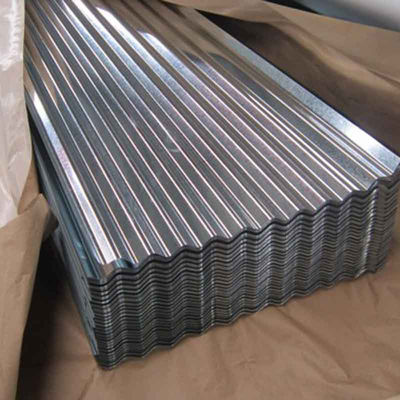 Grado de zinc de acero laminado en frío de estaño ondulado de techo galvanizado de chapa de acero marino