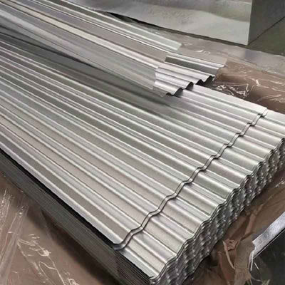Grado de zinc de acero laminado en frío de estaño ondulado de techo galvanizado de chapa de acero marino