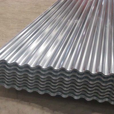 Grado de zinc de acero laminado en frío de estaño ondulado de techo galvanizado de chapa de acero marino