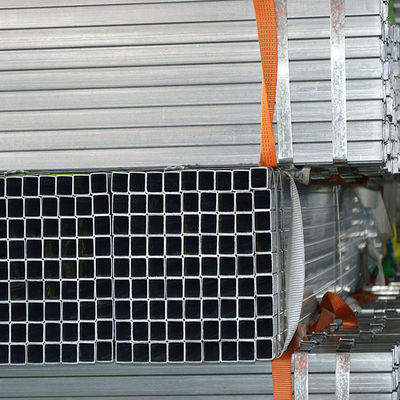 Tubos cuadrados de acero galvanizado de forma cuadrada 2.5x2.5 para materiales de construcción