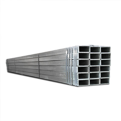 Acero de tubos cuadrados galvanizados sin engrasar para tubos de acero huecos rectangulares cuadrados de 75x75