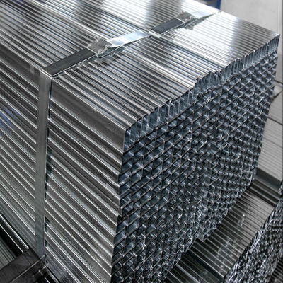 Acero de tubos cuadrados galvanizados sin engrasar para tubos de acero huecos rectangulares cuadrados de 75x75
