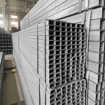100 x 100 tubos cuadrados de sección de acero tubos de acero tubos cuadrados de ASTM estándar laminados en caliente