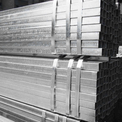 Forma cuadrada ASTM A50 1 * 1 pulgada 40x60 GI Tubo de acero cuadrado 20x20x2 100x100 Tubo de acero al carbono cuadrado