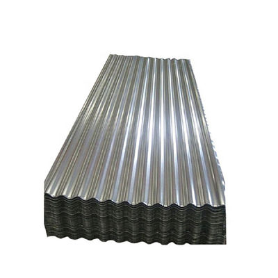 Hoja de techo de acero corrugado de aluminio PPGI galvanizado de 6 m para contenedores