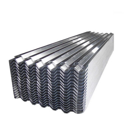 Hoja de techo de acero corrugado de aluminio PPGI galvanizado de 6 m para contenedores
