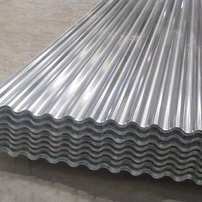 Hoja de techo de acero corrugado de aluminio PPGI galvanizado de 6 m para contenedores