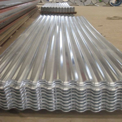 4x8ft laminado en frío corrugado prepintado de acero galvanizado hojas de techo 0,8 mm-3 mm de espesor
