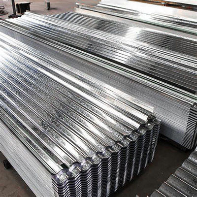 4x8ft laminado en frío corrugado prepintado de acero galvanizado hojas de techo 0,8 mm-3 mm de espesor