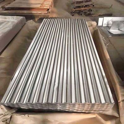 4x8ft laminado en frío corrugado prepintado de acero galvanizado hojas de techo 0,8 mm-3 mm de espesor