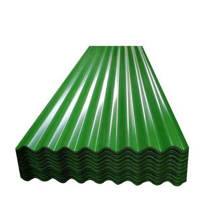 Hoja de techo corrugado YUANHAO de techo duro personalizado PPGI/PPGL Techo de color de techo de acero para construcción