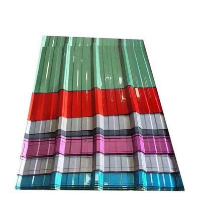 Hoja de techo corrugado YUANHAO de techo duro personalizado PPGI/PPGL Techo de color de techo de acero para construcción