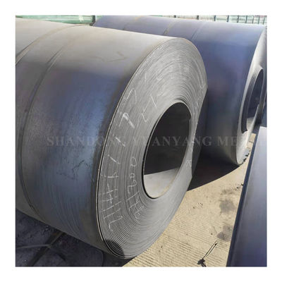 Las bobinas de chapa sin costura de acero carbono medio con anchura de 50-1550 mm y tolerancia de ± 1%