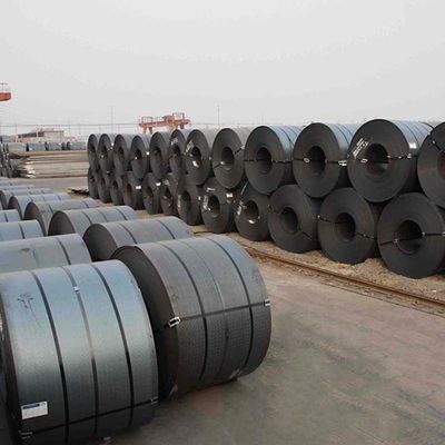 Q355 bobinas de acero de hierro negro y rodillos de acero al carbono laminados en caliente para automóviles
