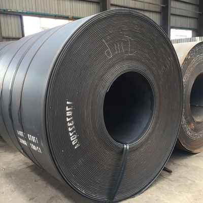 Q355 bobinas de acero de hierro negro y rodillos de acero al carbono laminados en caliente para automóviles