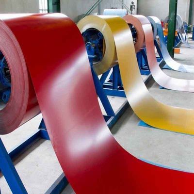 Envases envases aptos para el mar para PPGI bobina de acero color bobinas recubiertas prepintadas galvanizadas