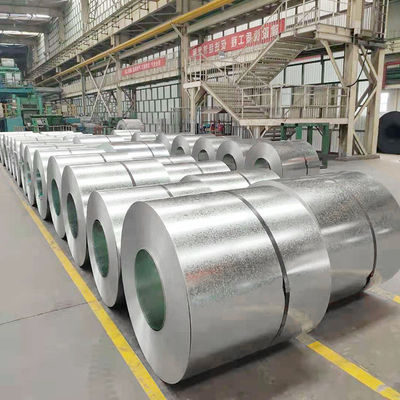 Peso de la bobina 3-8 toneladas laminada en caliente a base de la bobina de acero galvanizado Dx51d 120g zinc revestido de acero Gi