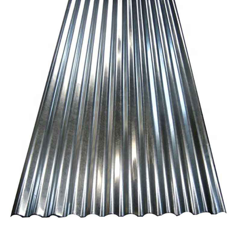 Grado de zinc de acero laminado en frío de estaño ondulado de techo galvanizado de chapa de acero marino