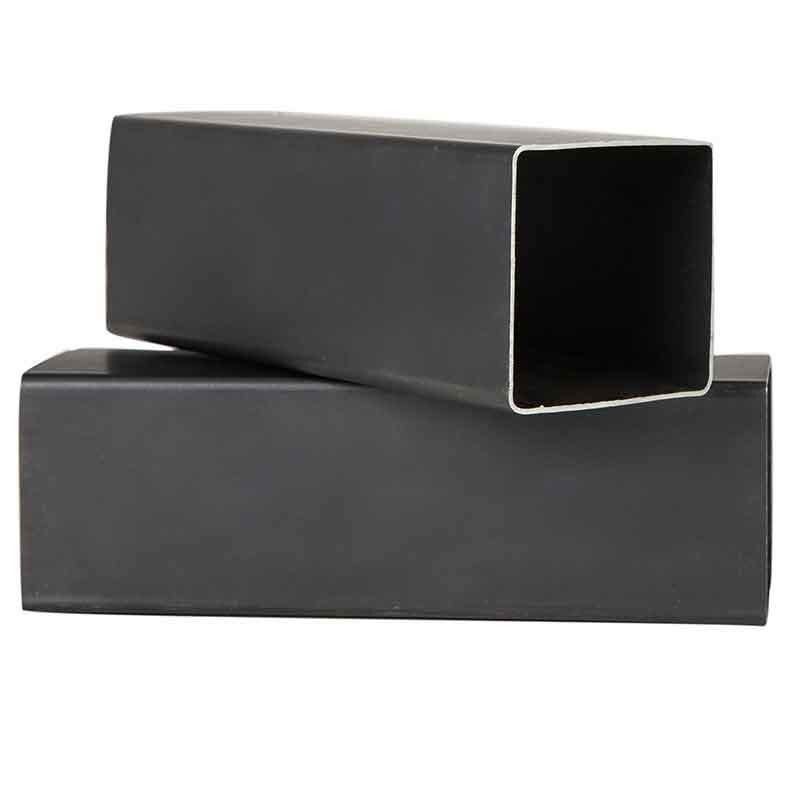 30x30x3 mm S355 tubo soldado tubo cuadrado de acero al carbono para el transporte de fluidos laminados en caliente