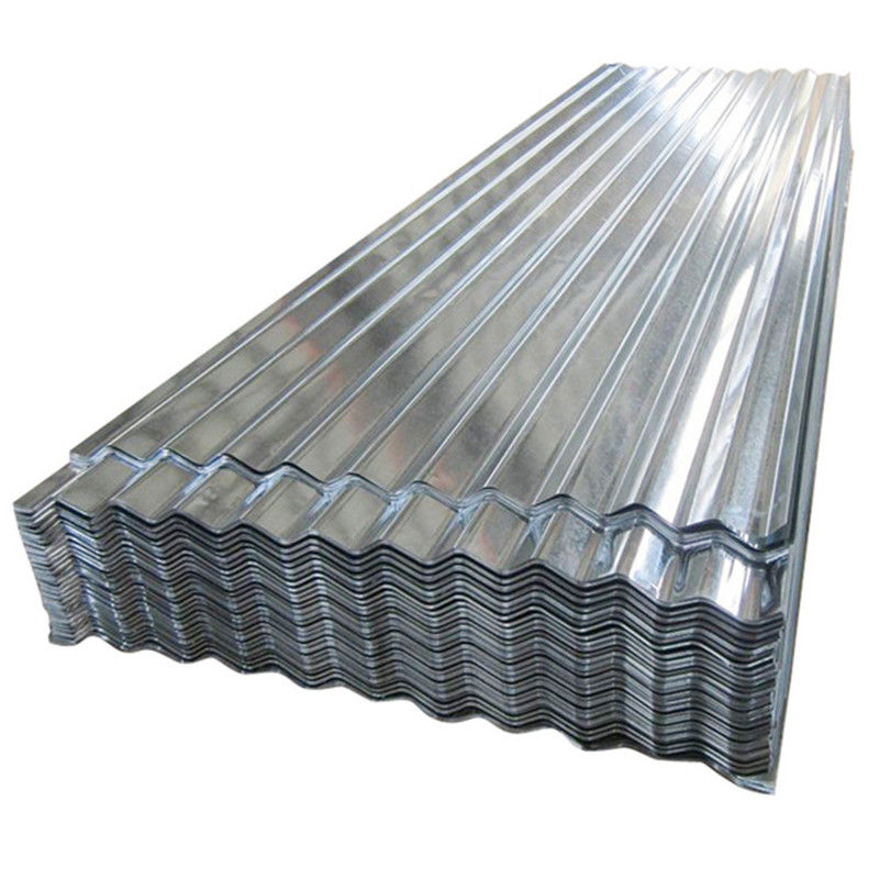 Hoja de techo de acero corrugado de aluminio PPGI galvanizado de 6 m para contenedores