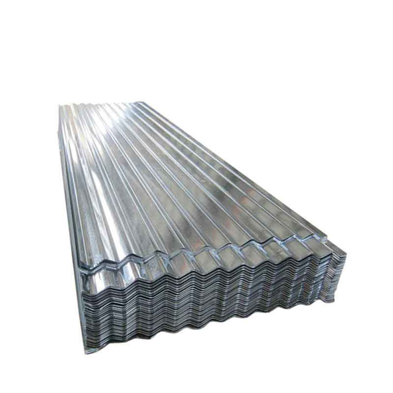 4x8ft laminado en frío corrugado prepintado de acero galvanizado hojas de techo 0,8 mm-3 mm de espesor